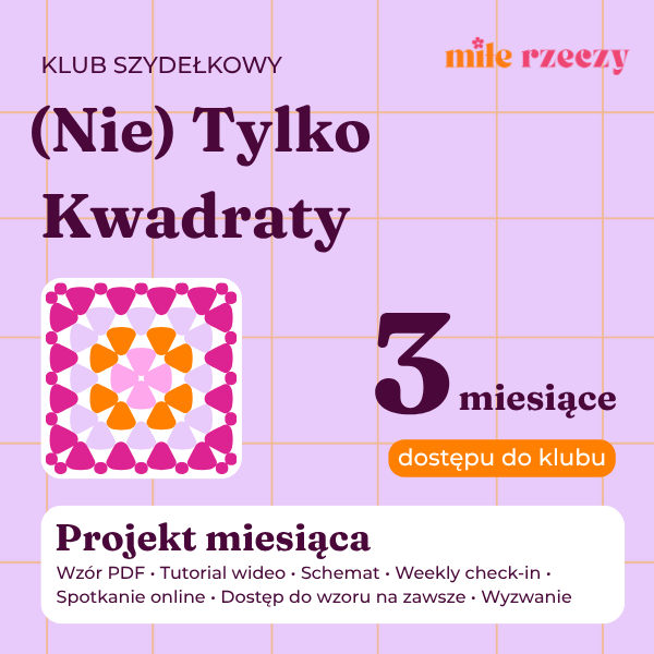 Dostęp do Klubu (Nie) Tylko Kwadraty na 3 miesiące